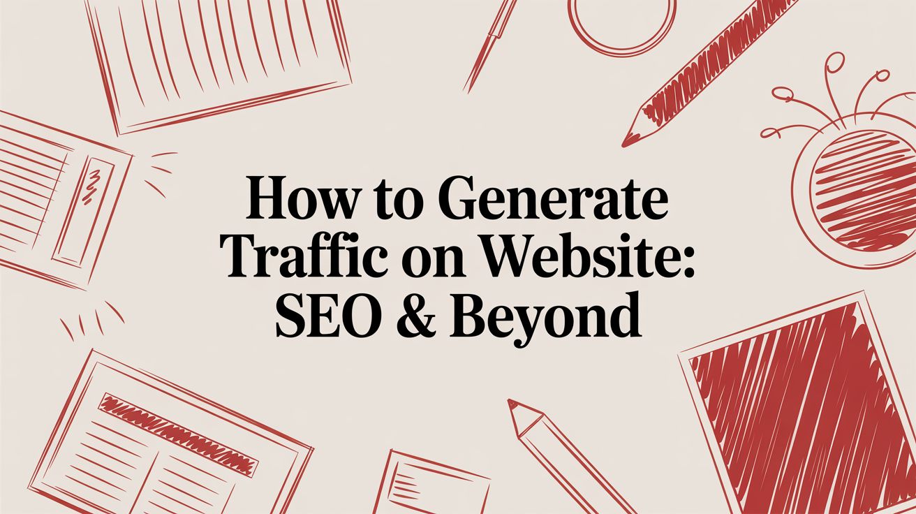 How to Generate Traffic on Website: SEO & Beyond