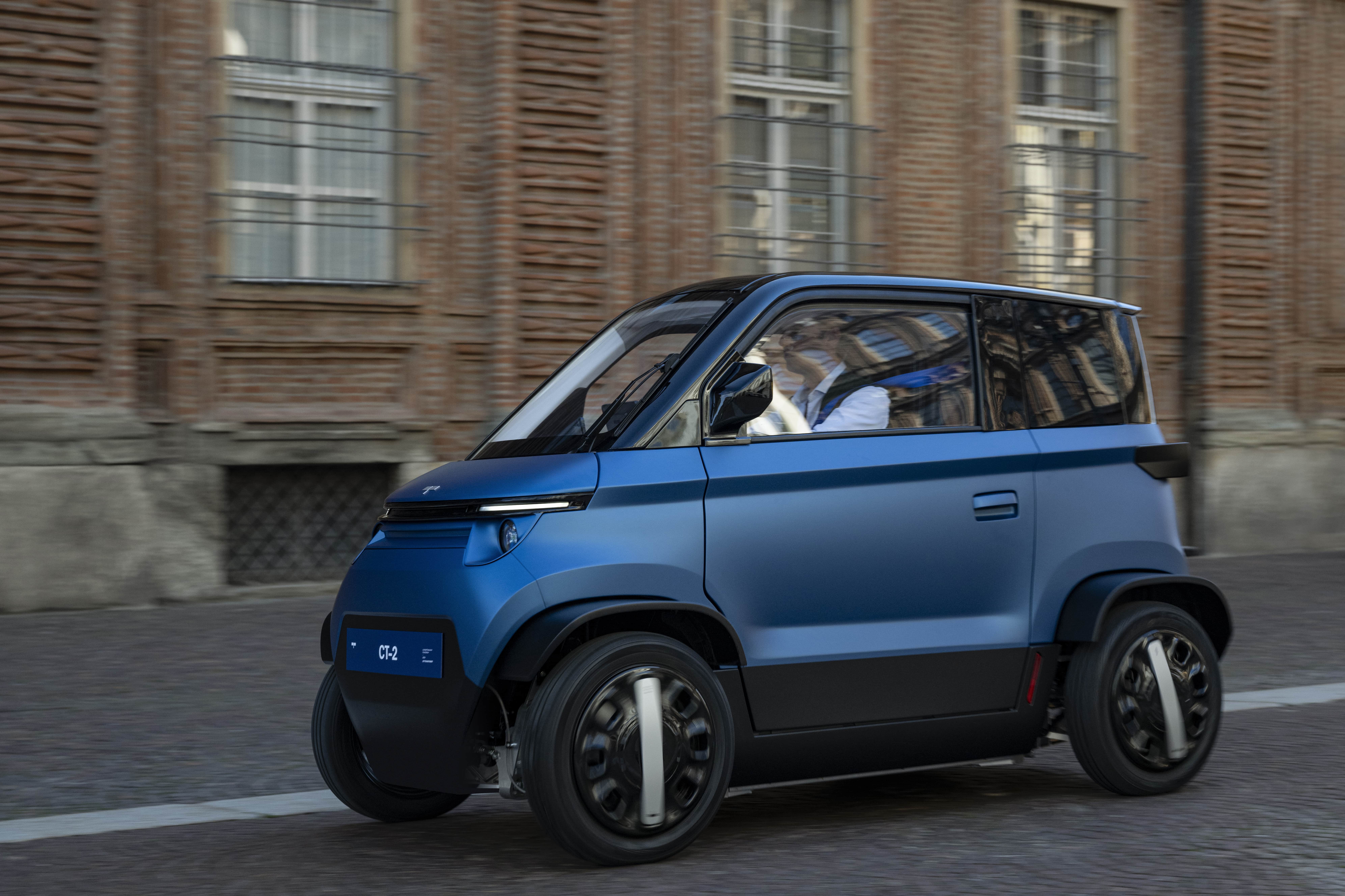 3 trucks in a front view