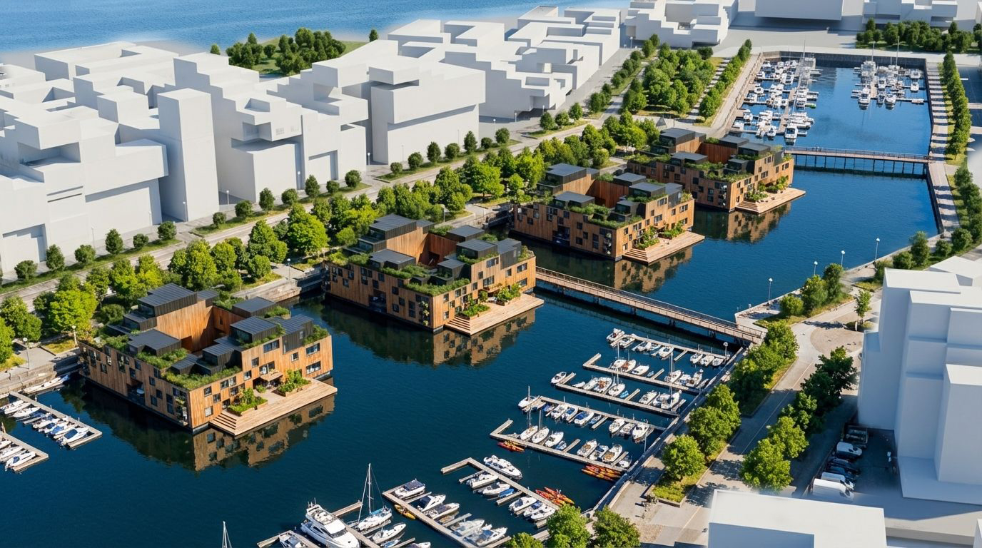 Square Floating City