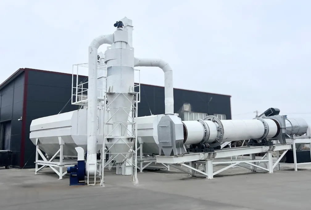 Установка по сушці піска для виробництва сухих будівельних сумішей