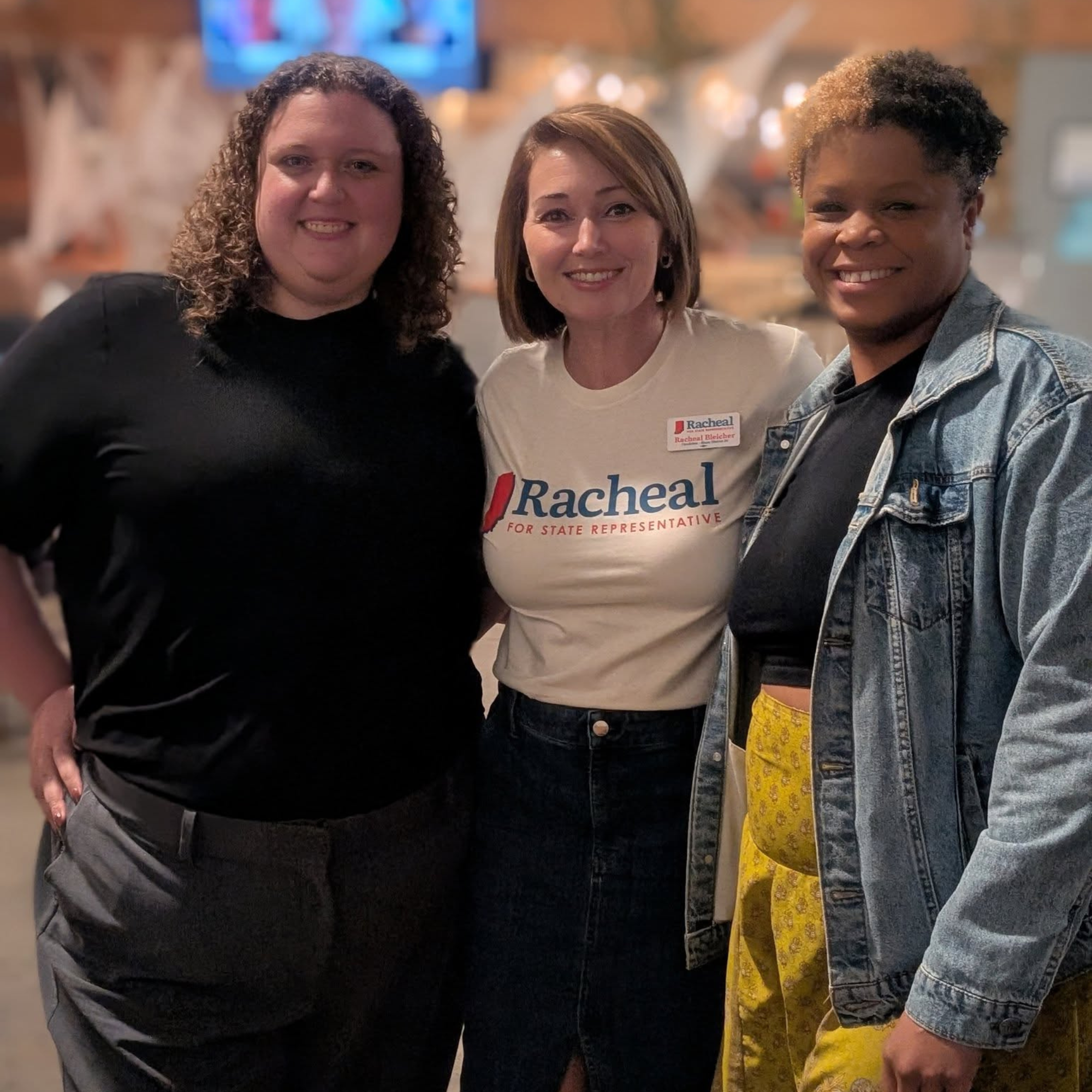 Racheal Bleicher with constituents