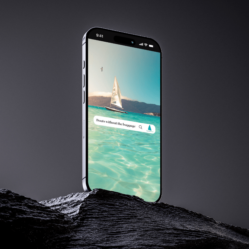 Strategy-first social media post mockup for Day on a baot