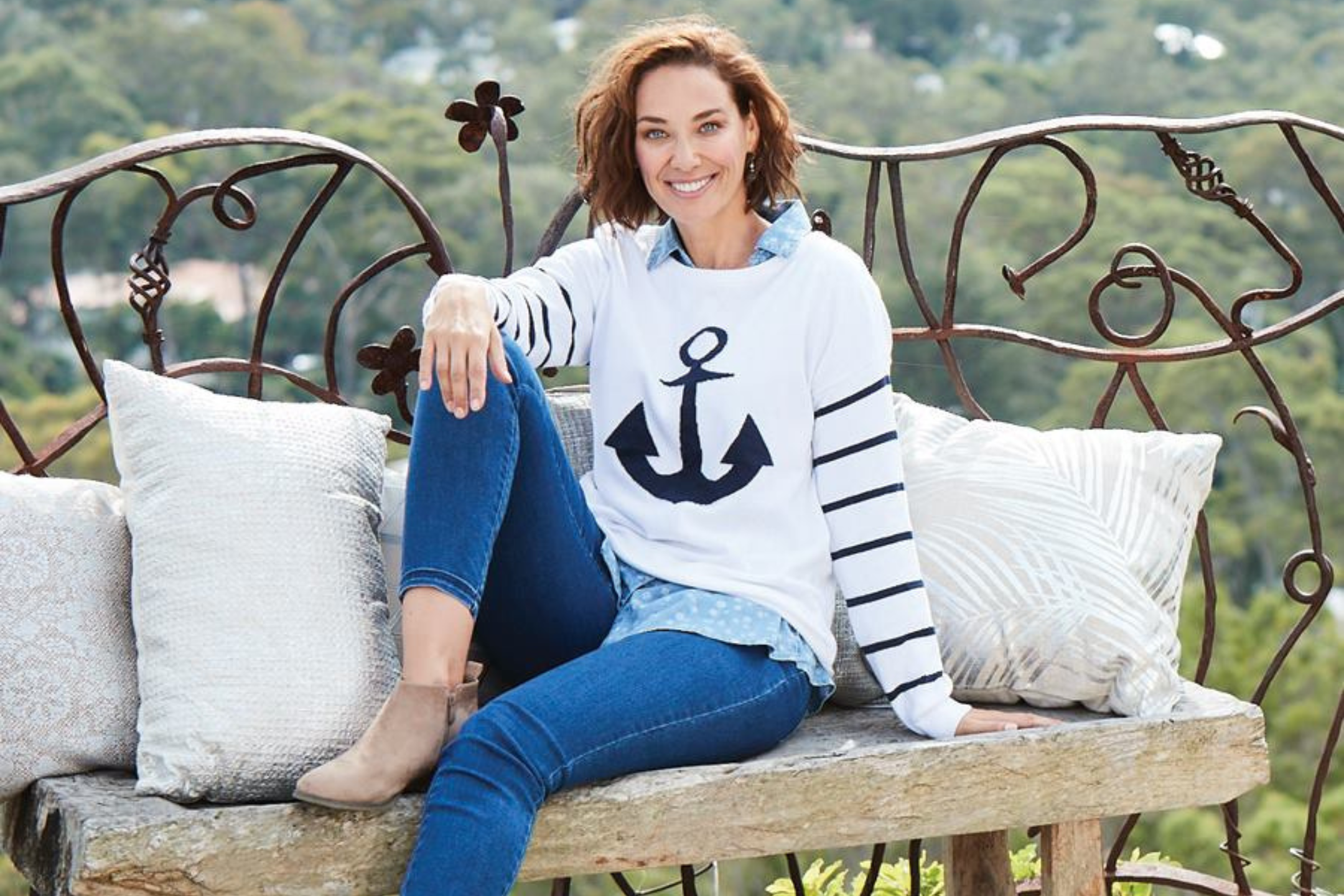 Campaign photography showcasing the new brand’s visual identity via clothing