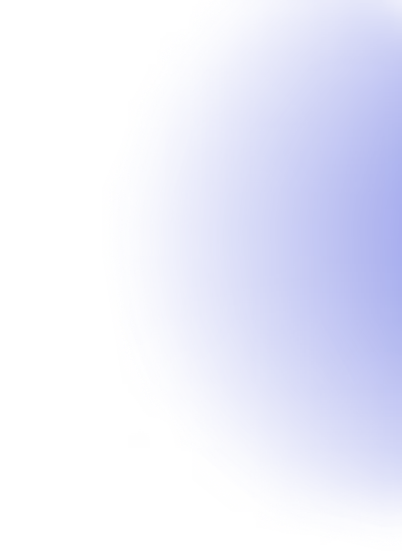 Partial view of a large blue circle on a black background, with a textured edge fading into the black.