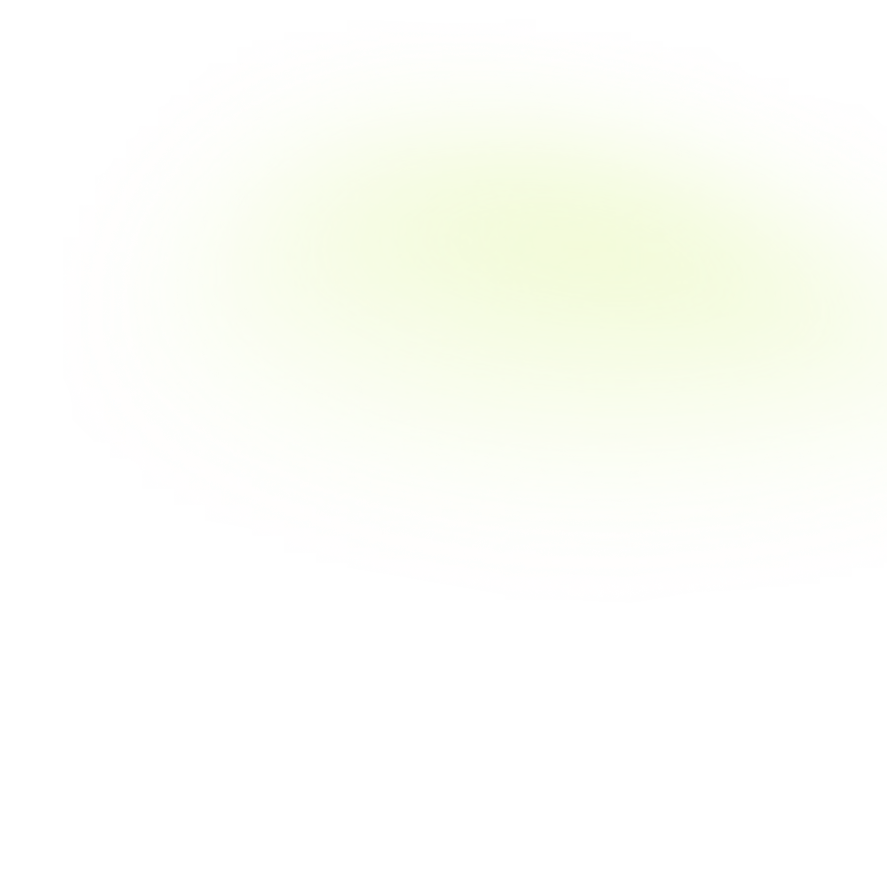 Stylized image of a sunflower with bright yellow petals and a green center on a black background.