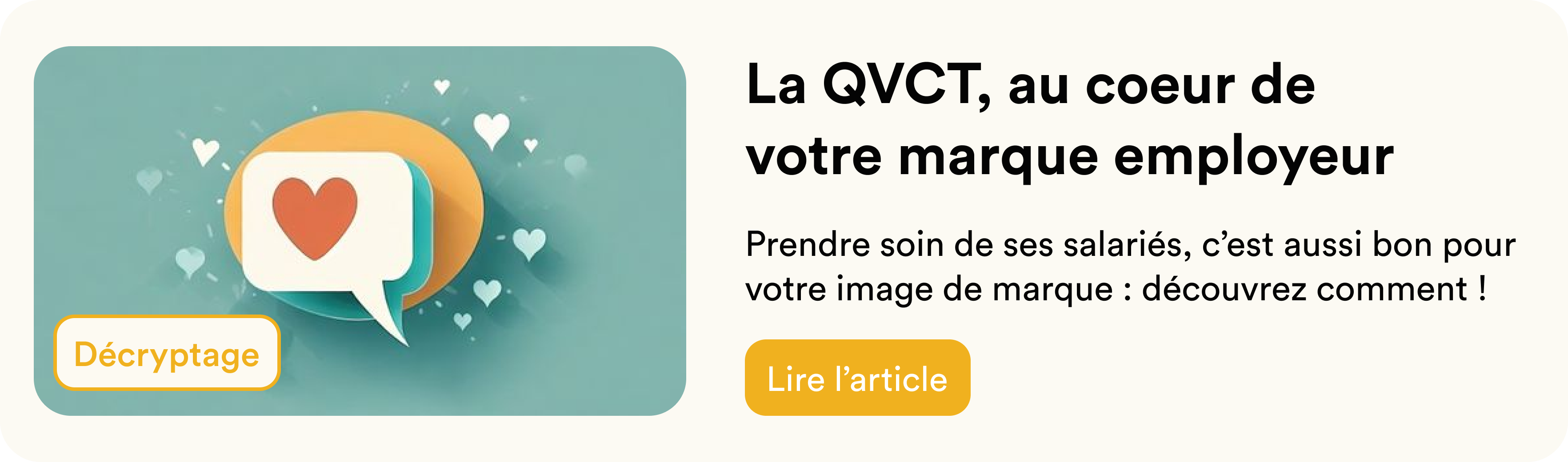 article sur la QVCT pour améliorer la marque employeur d'une entreprise