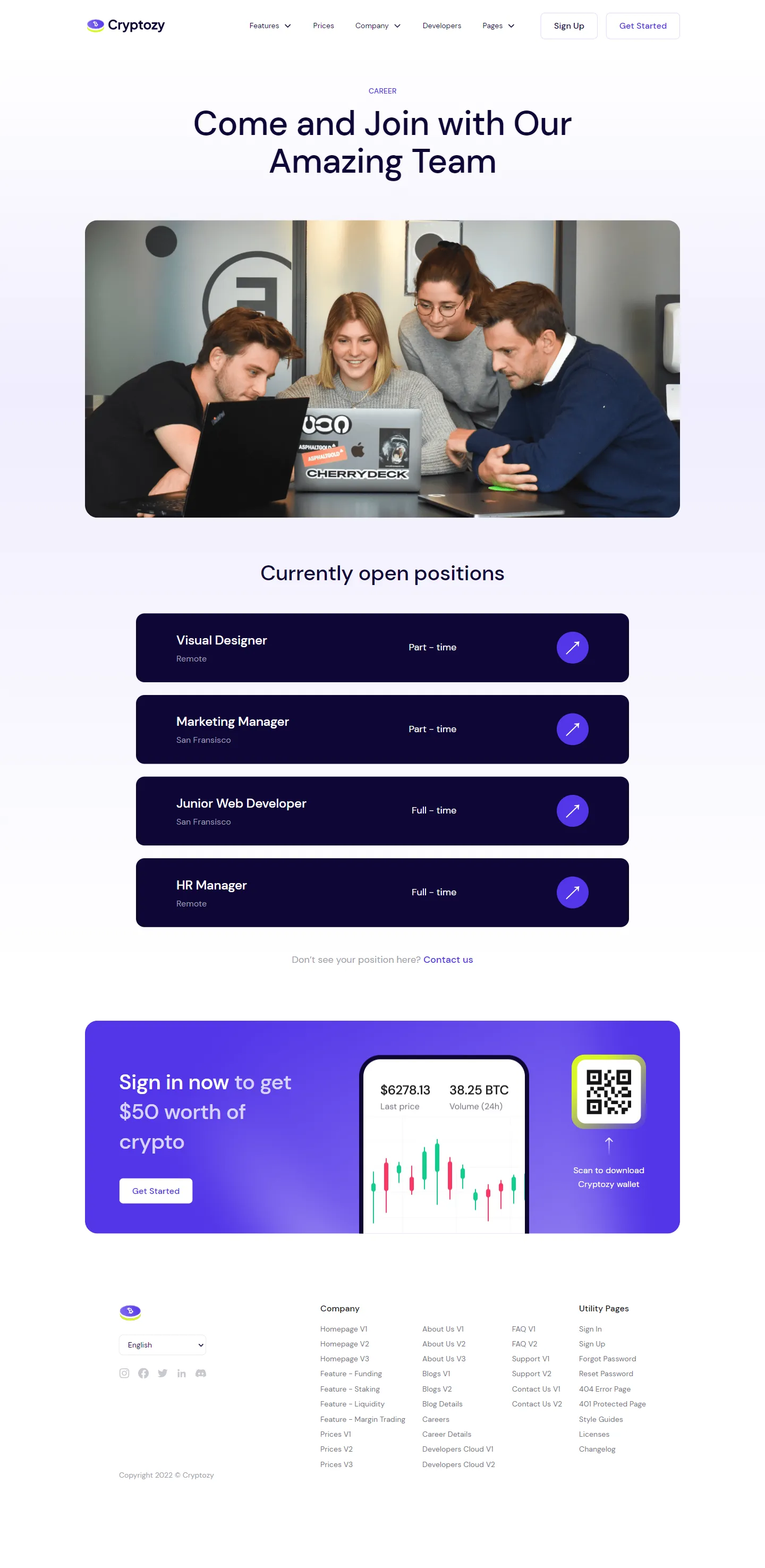 Cryptozy Assets - Careers