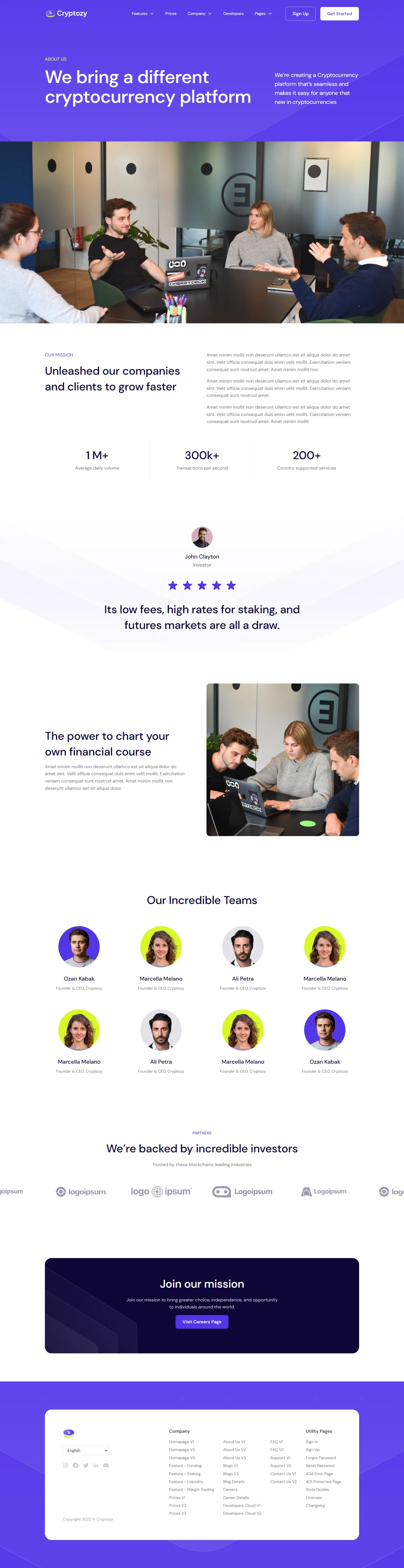 Cryptozy Assets - About V2