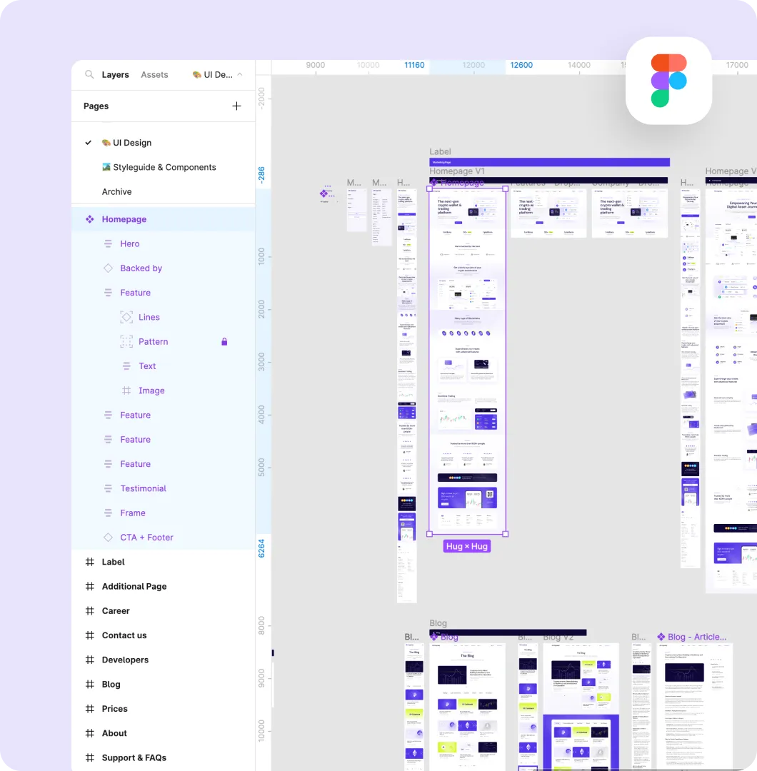 Cryptozy Assets - Figma Included