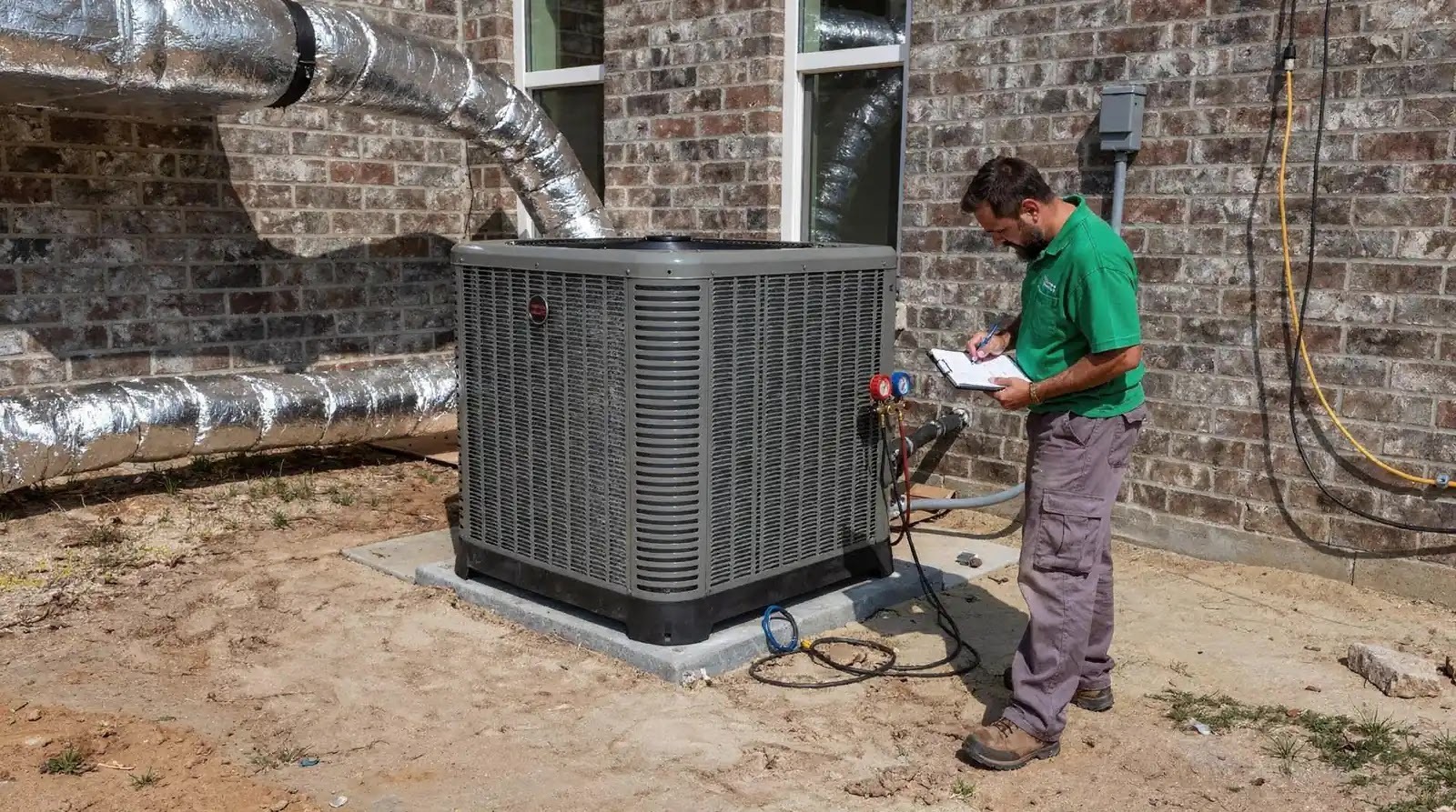 An oversized AC unit cycles on and off too frequently, which disrupts even air distribution