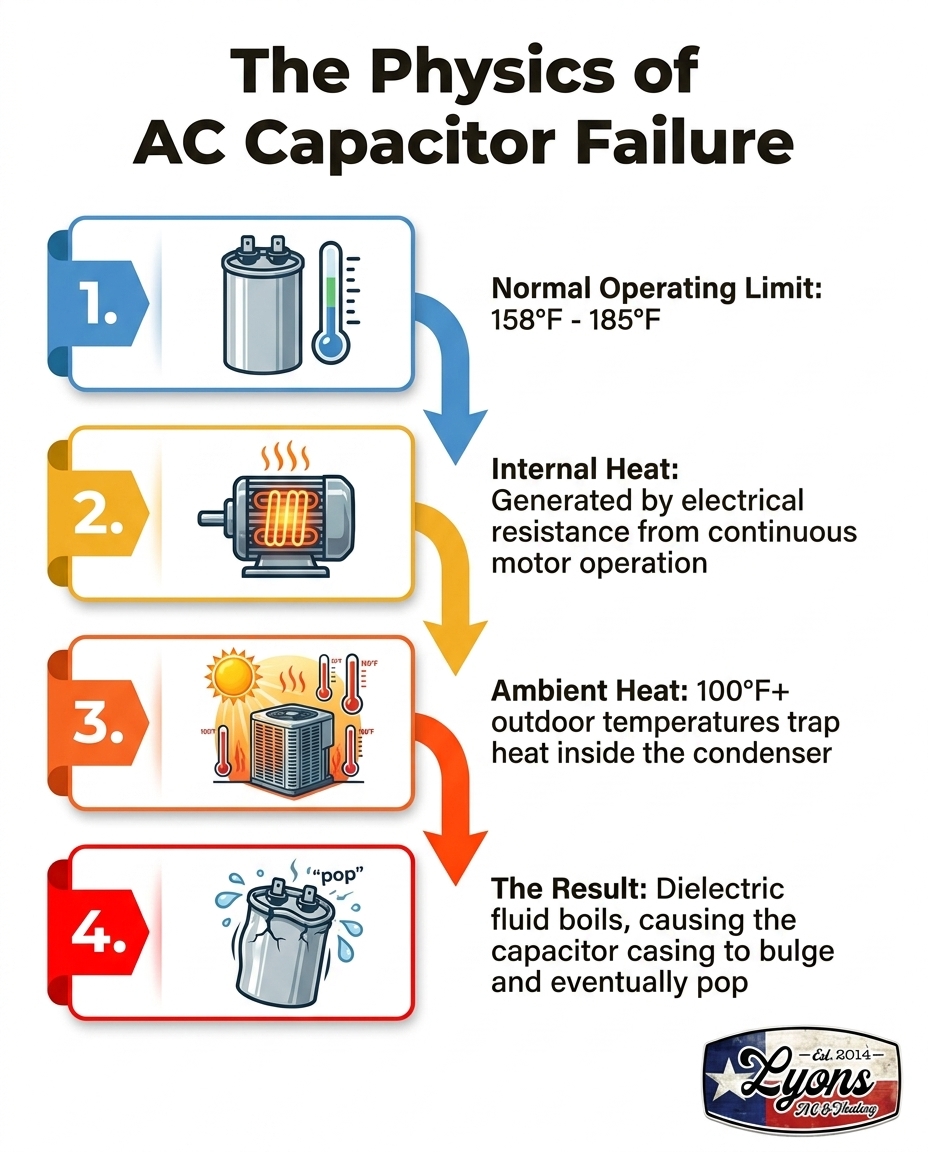 The Physics of AC Capacitor Failure