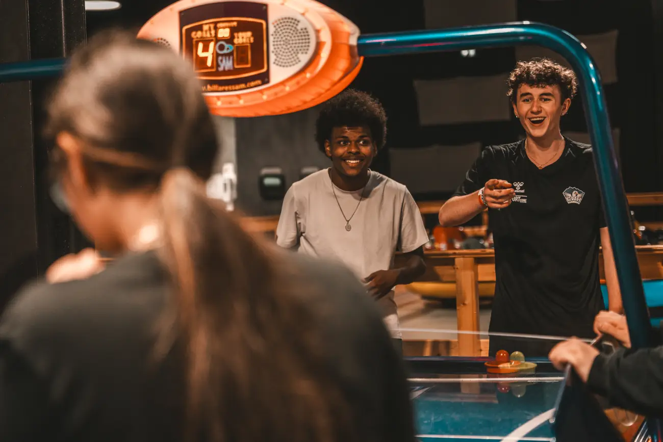 Air hockey  Big little mulhouse wittenheim