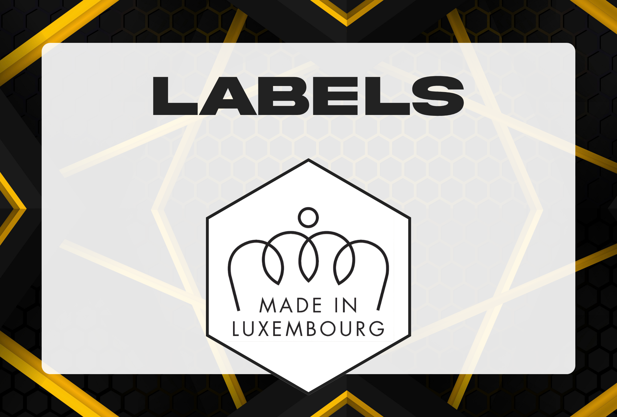 Labels picture