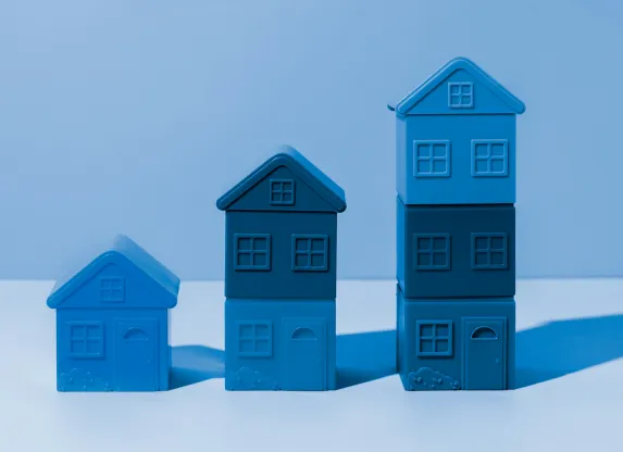 clay model houses