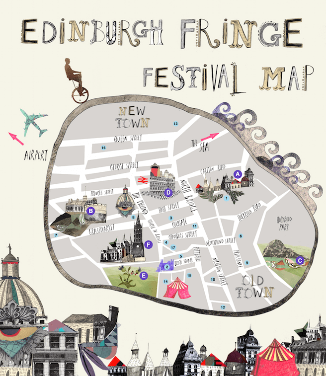 we round up the best festival maps