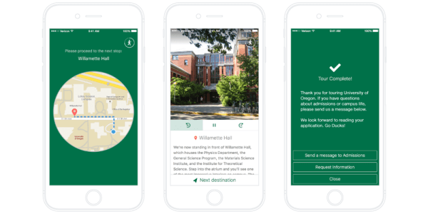 virtual campus tour visual