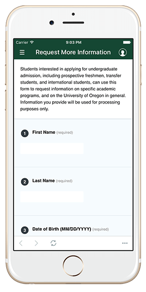 campus tour app call to action survey