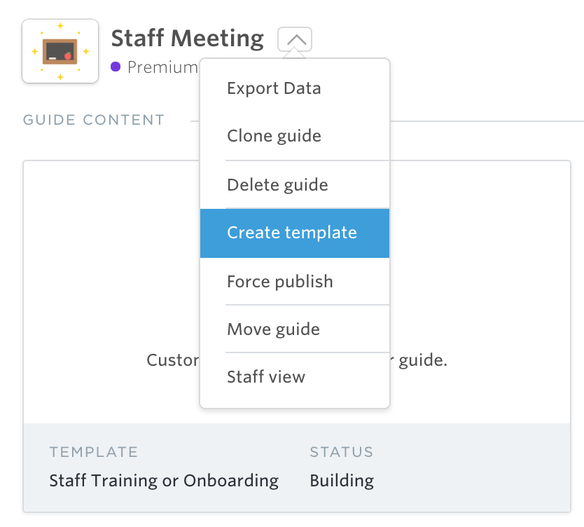 meeting app cloning and templating