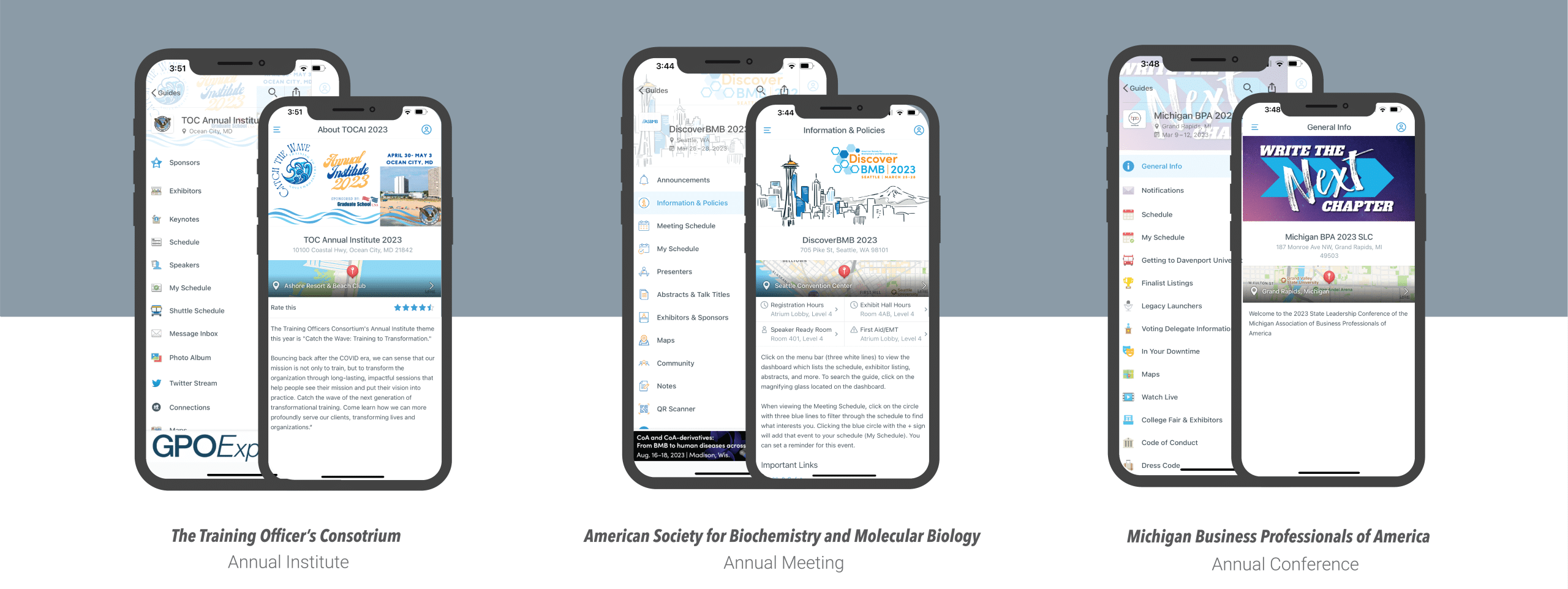 guidebook association app