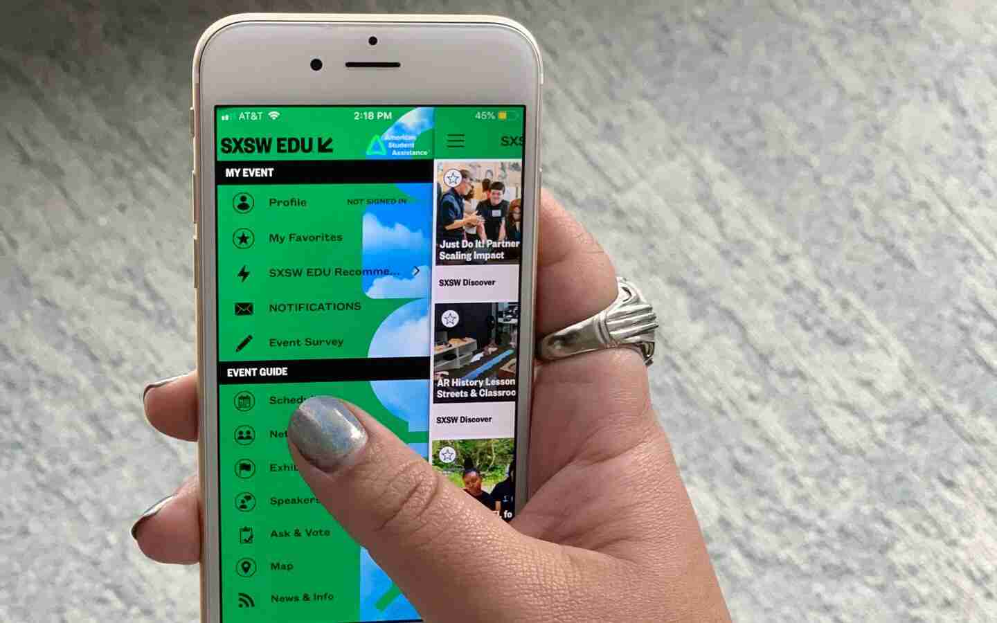 sxsw live poll and survey