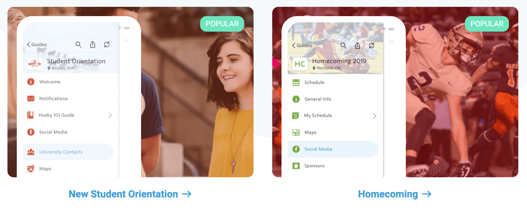 guidebook app templates