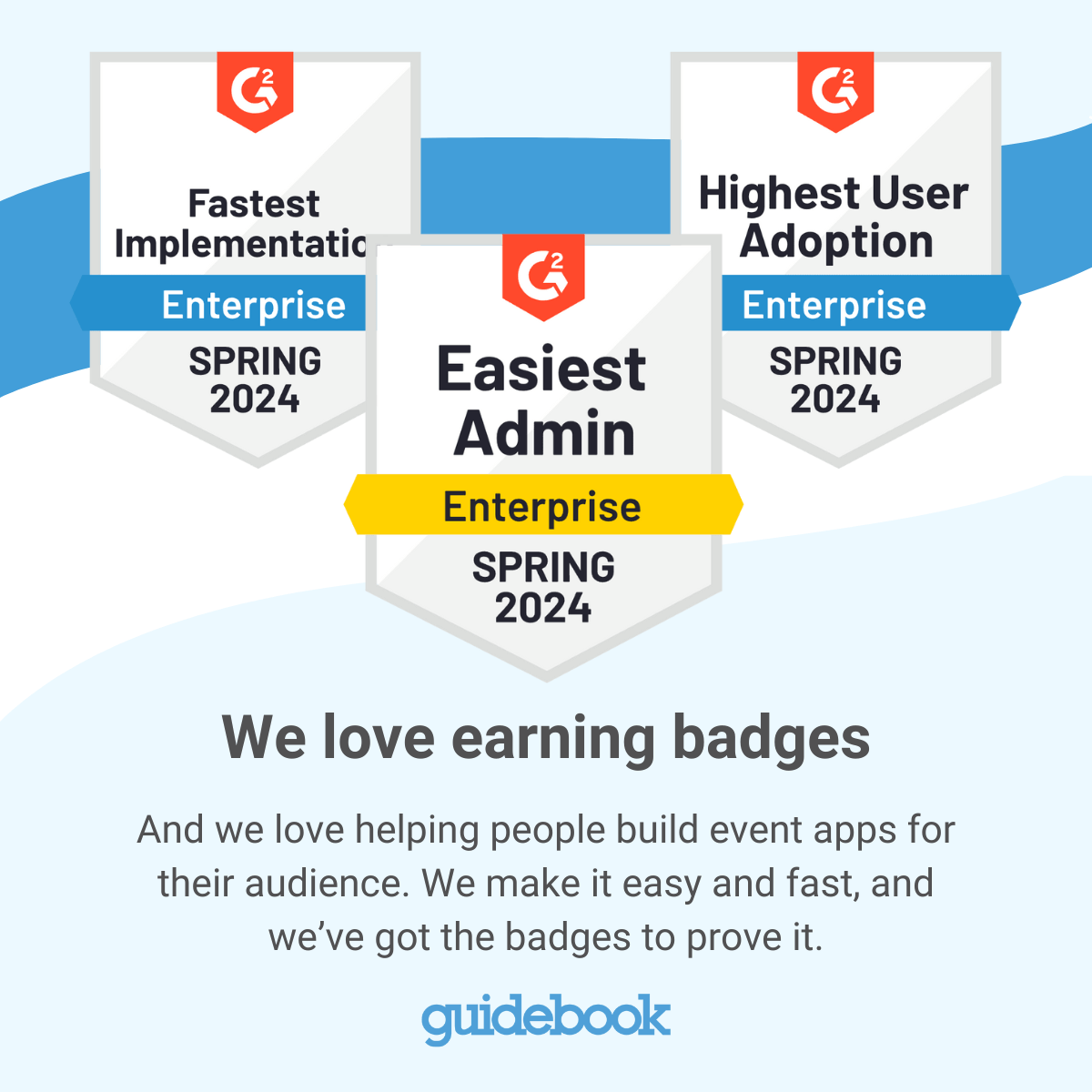 adopt new tech with guidebook event apps