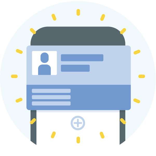 social events contact card