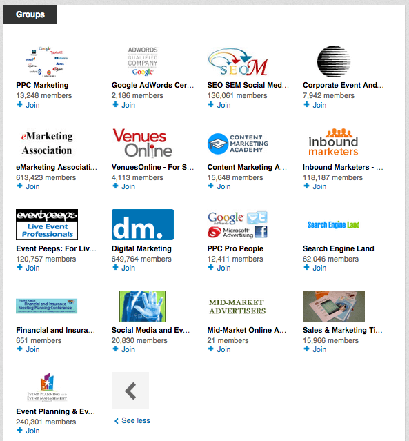 event planning groups for business