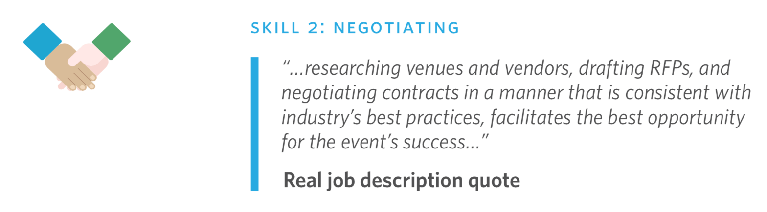 event planning career ebook negotiating