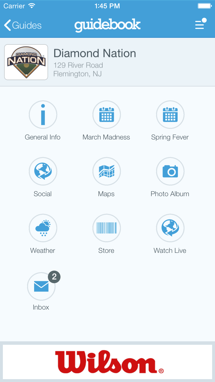 see how someone created an app for a sports tournament