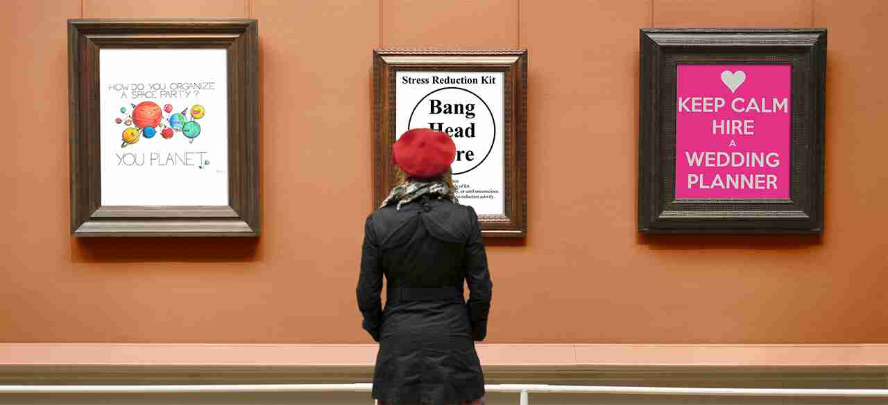 we review event planning jokes