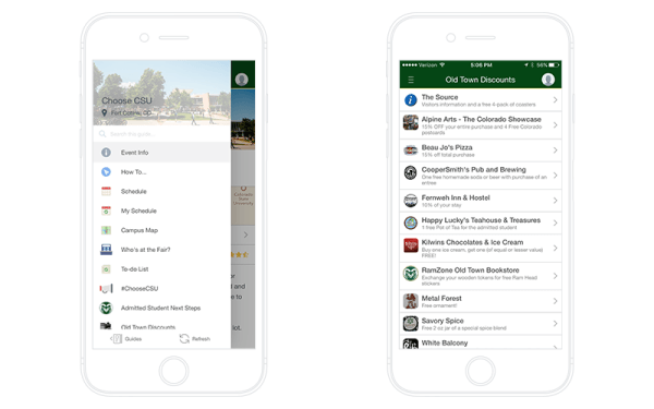 CSU's admissions app Choose guide