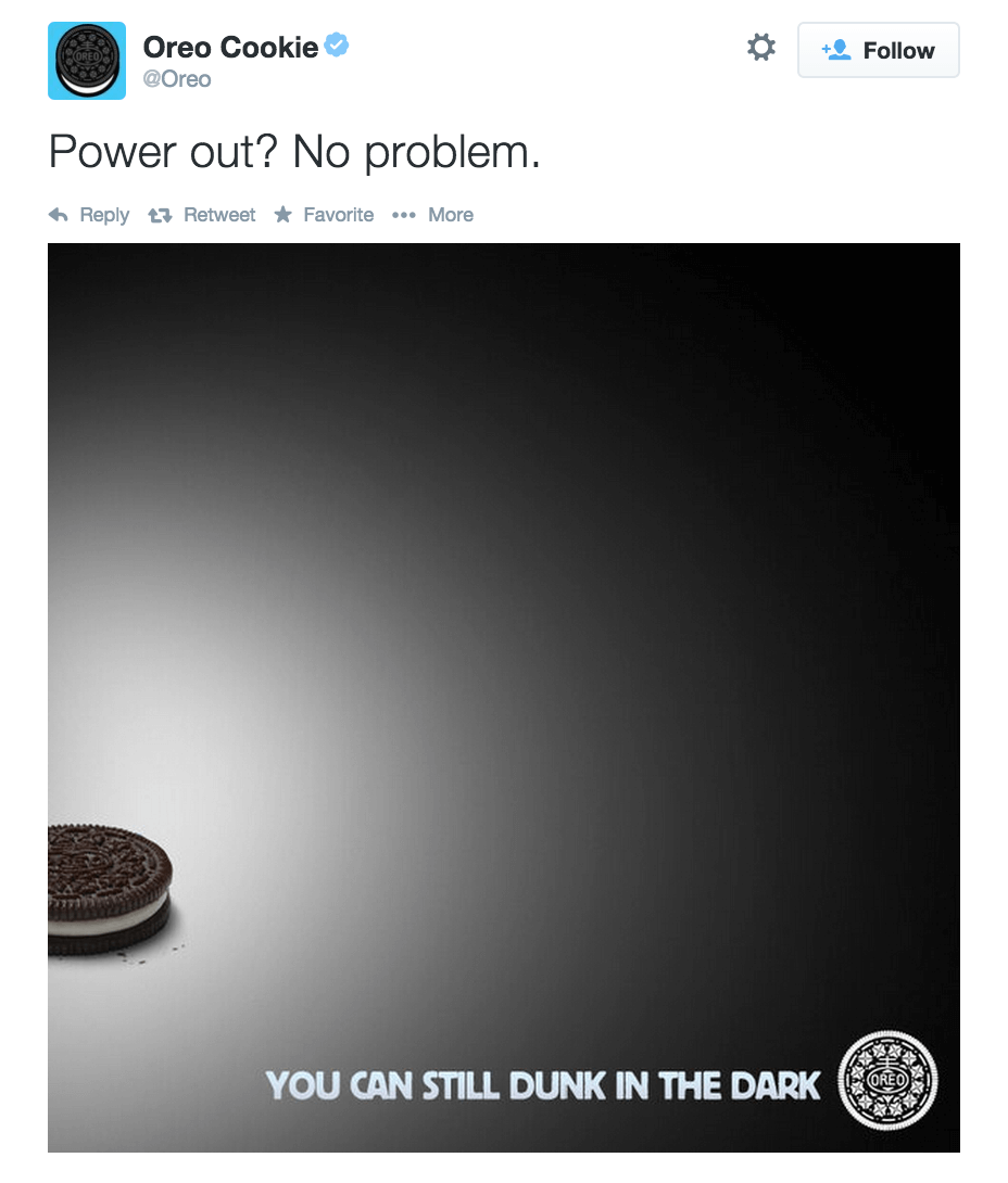 oreo tweet event fail