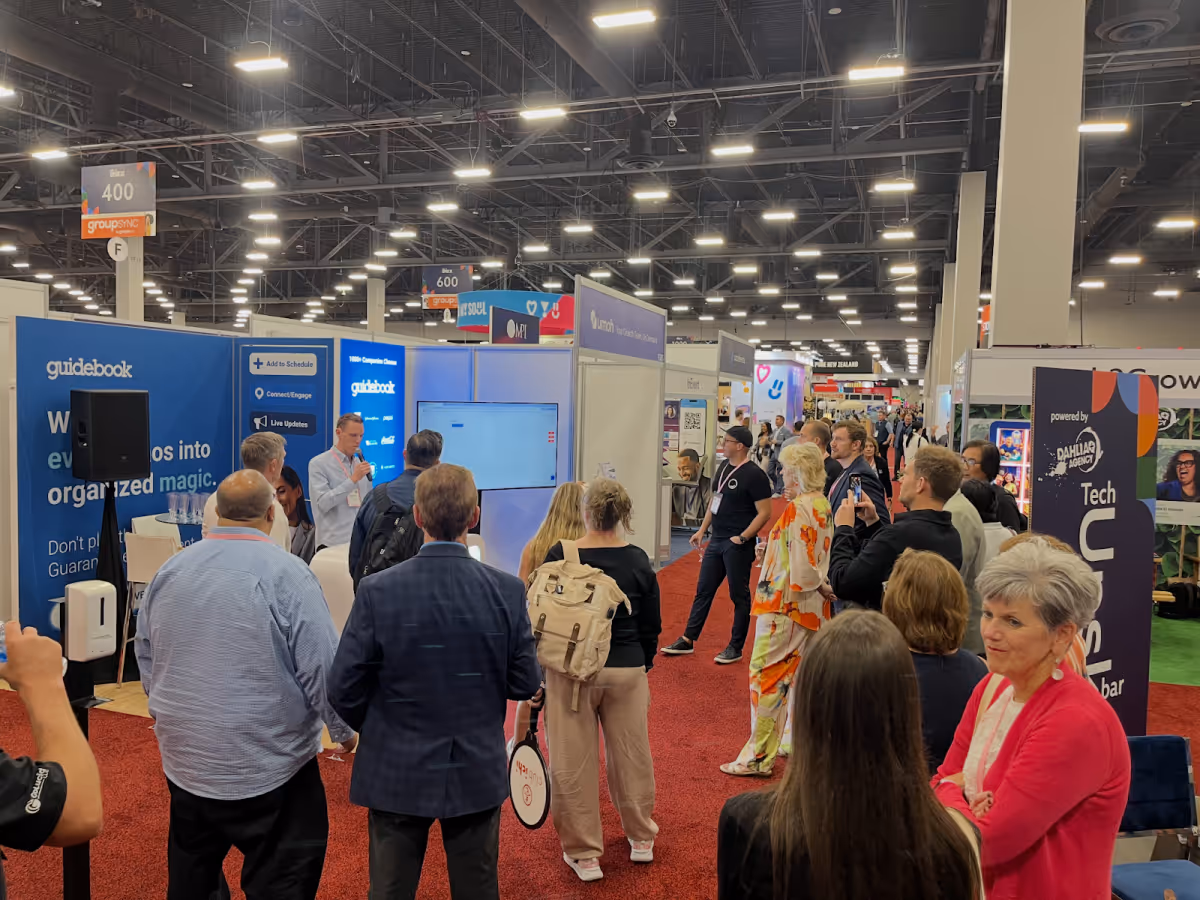 world premiere of Guidebook Registration at iMEX America 2025