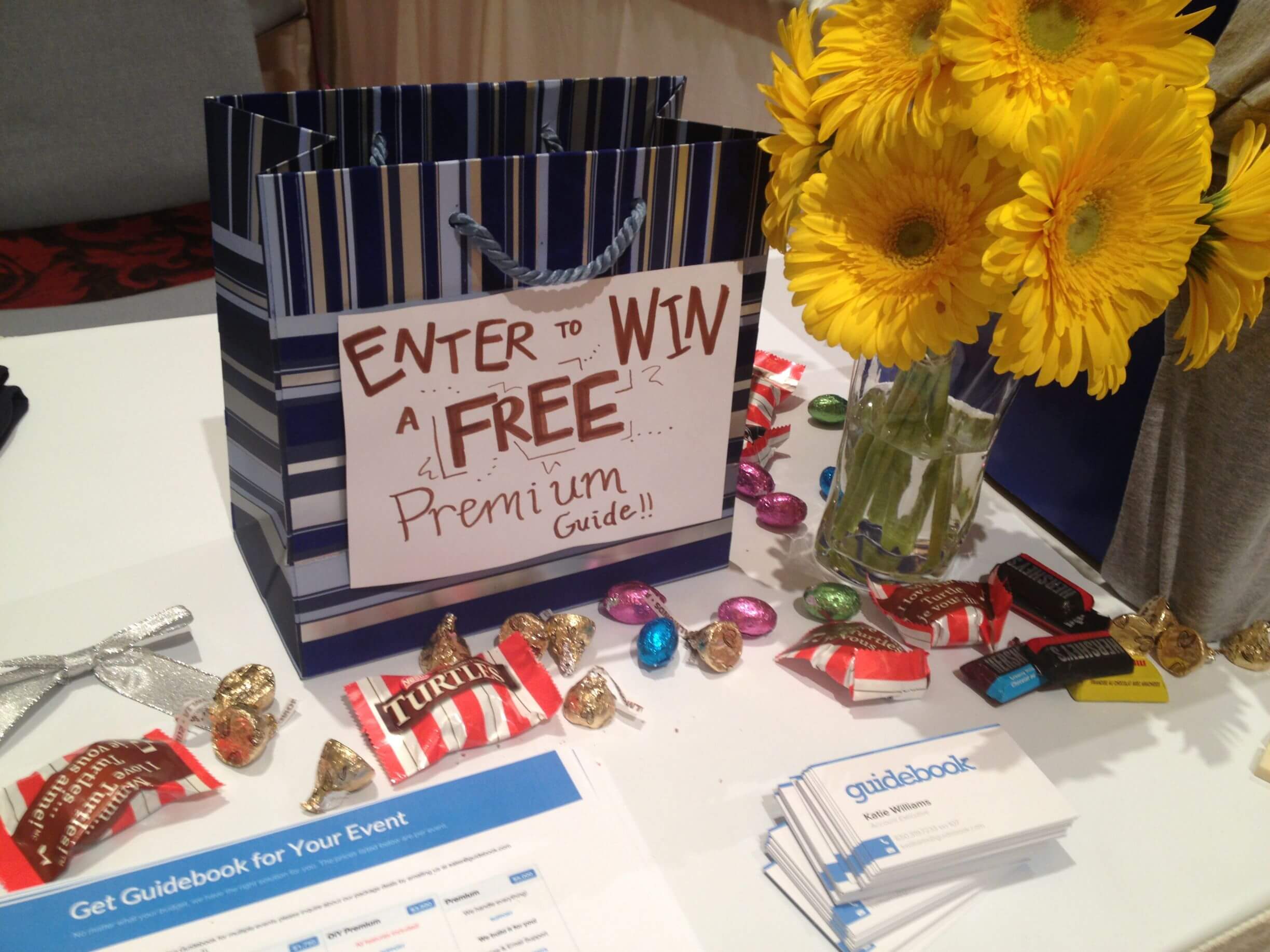 Campus event app with guidebook