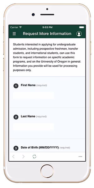 campus tour app call to action survey