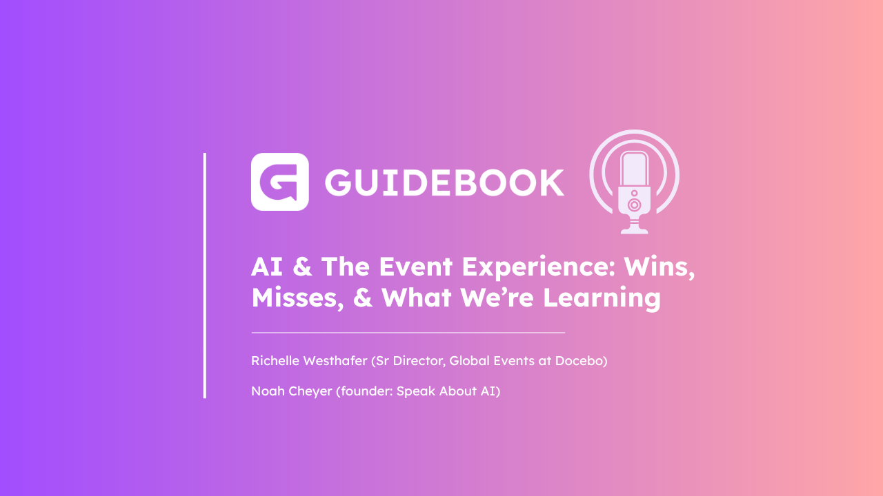 banner for ai is changing the event experience