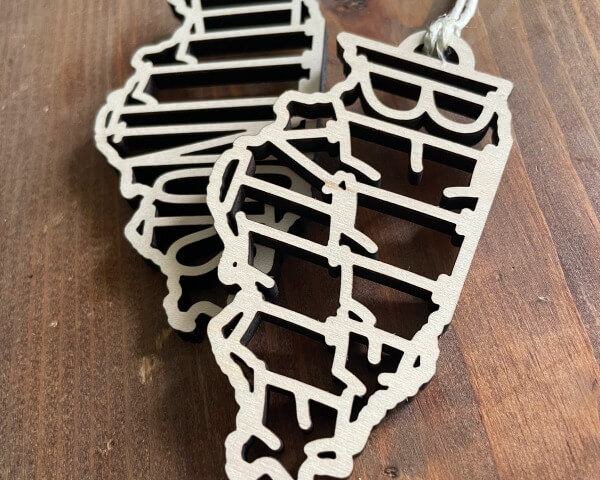 Belleville, IL Ornament