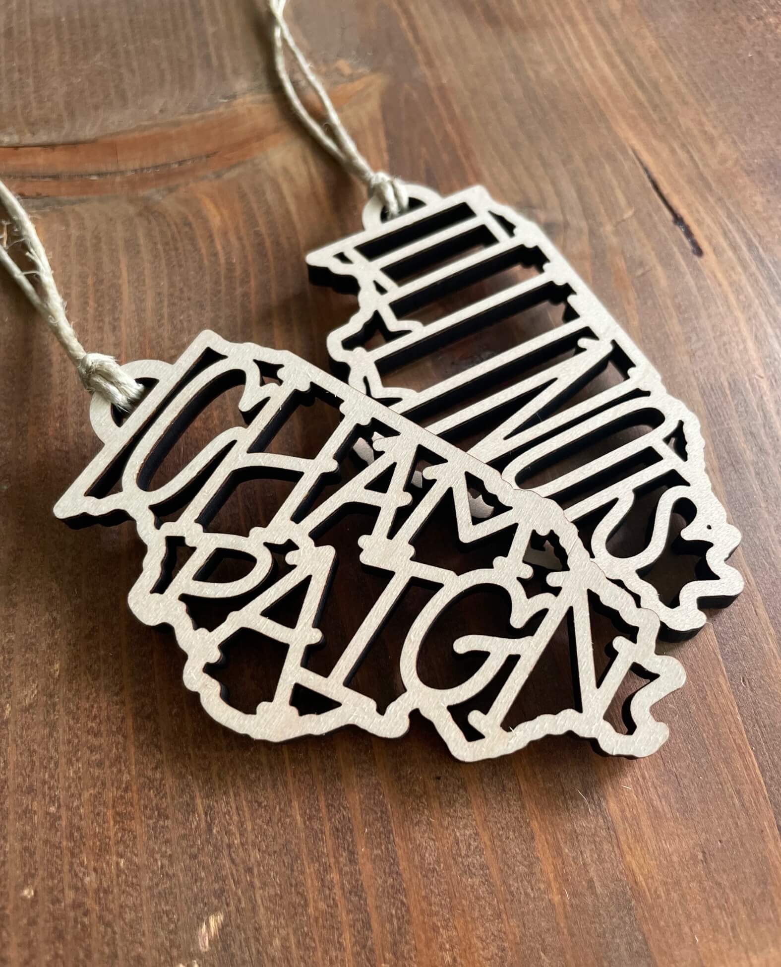 Champaign, IL Ornament