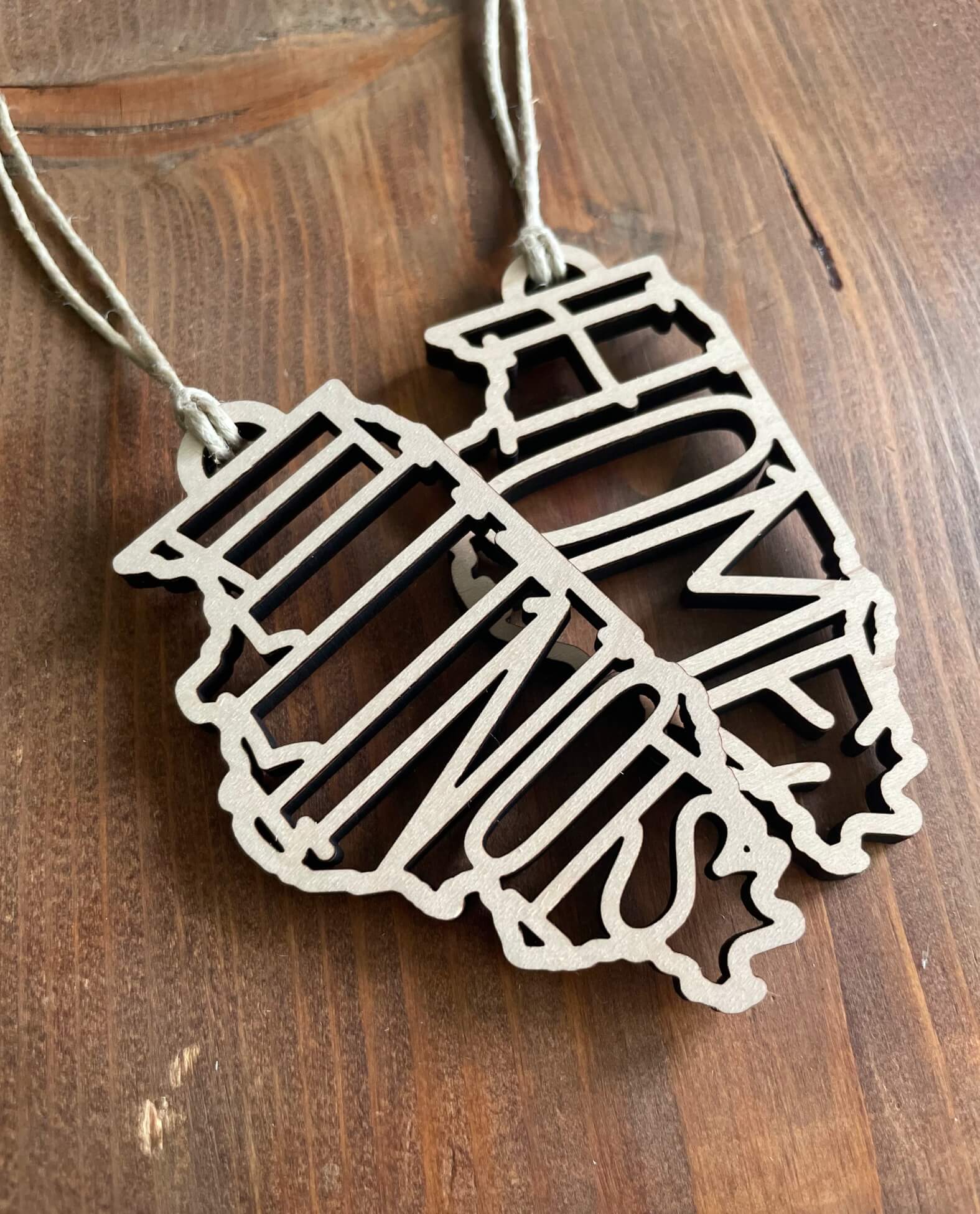 Illinois, IL Ornament