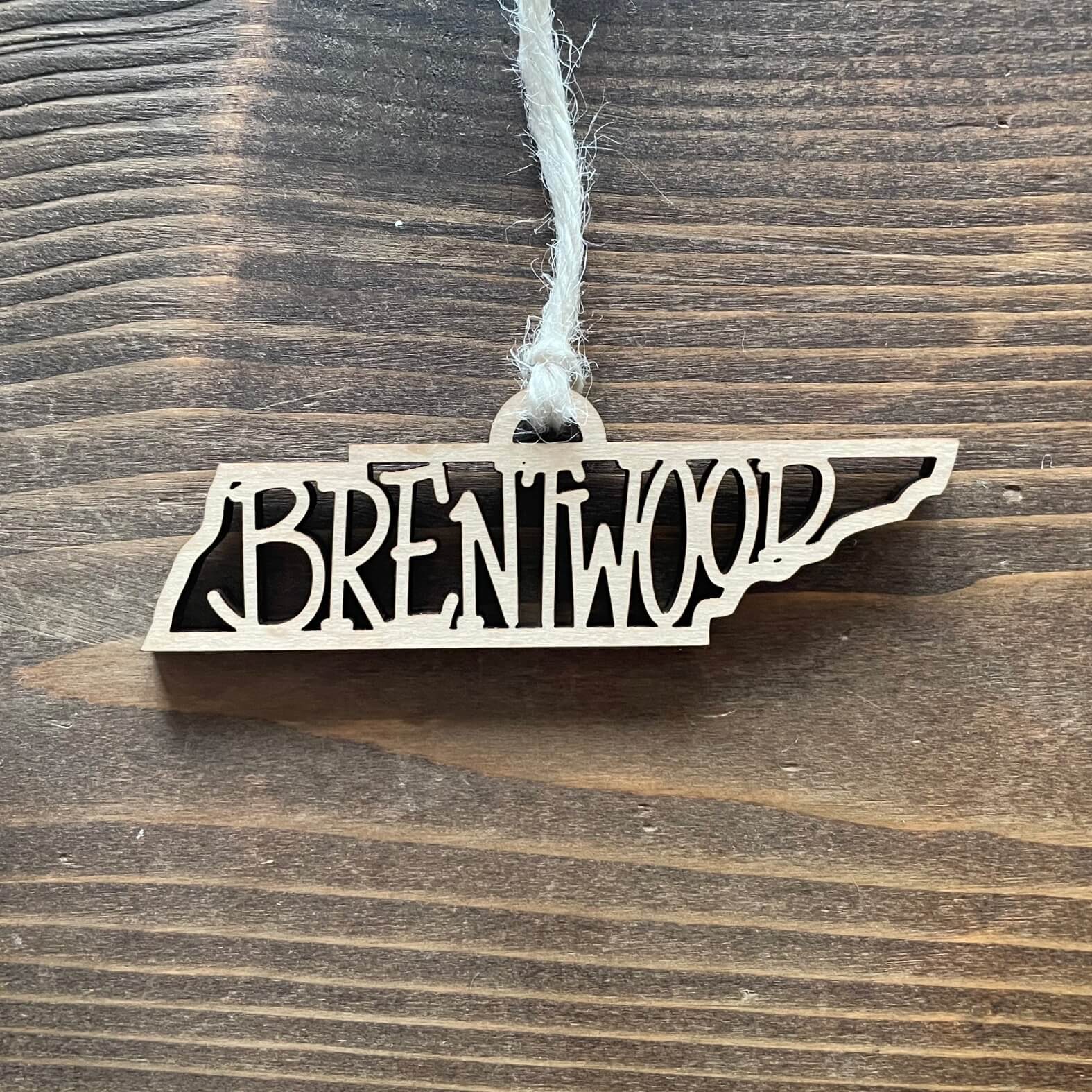 Brentwood, TN Ornament