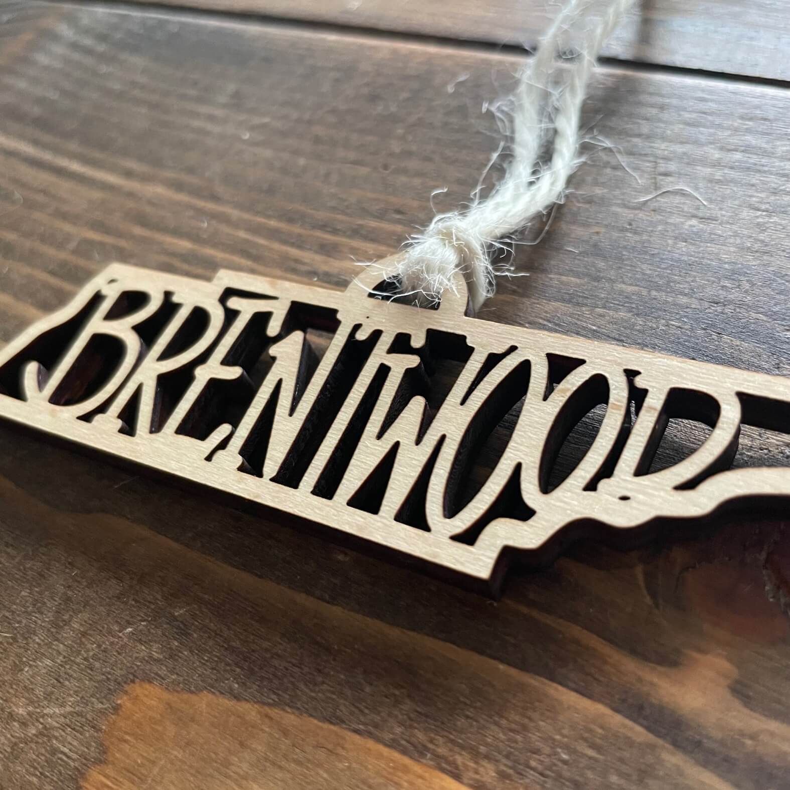 Brentwood, TN Ornament