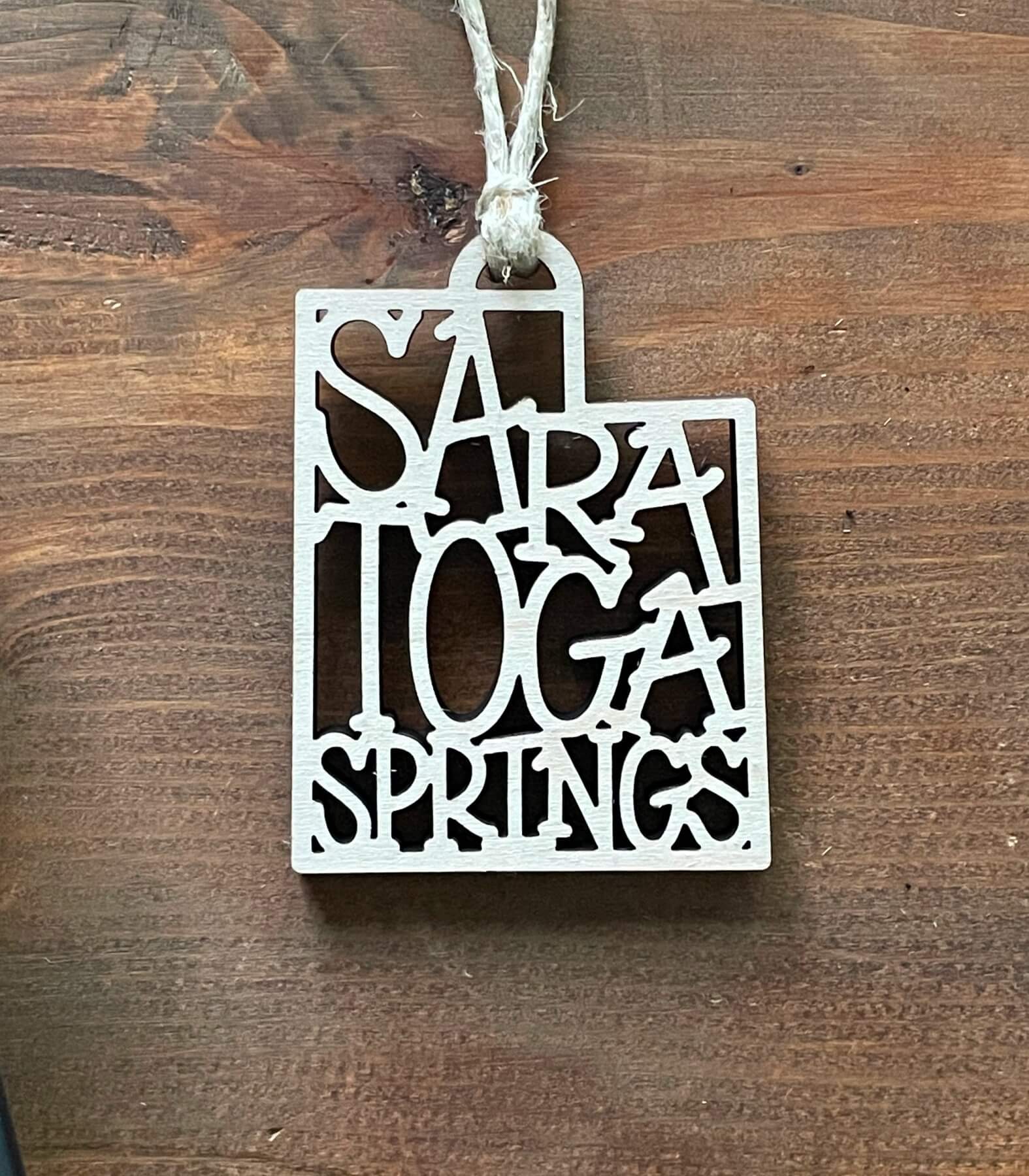 Saratoga Springs, UT Ornament