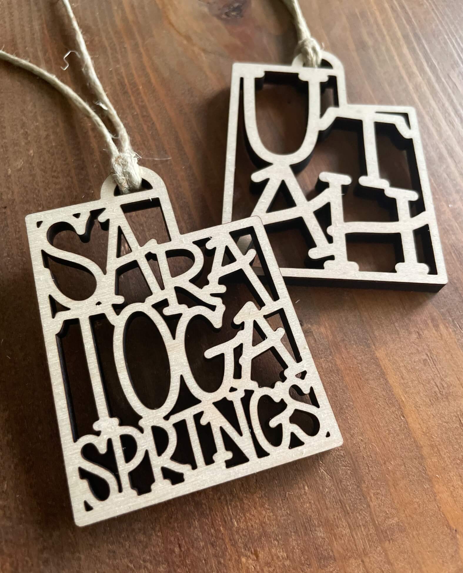 Saratoga Springs, UT Ornament