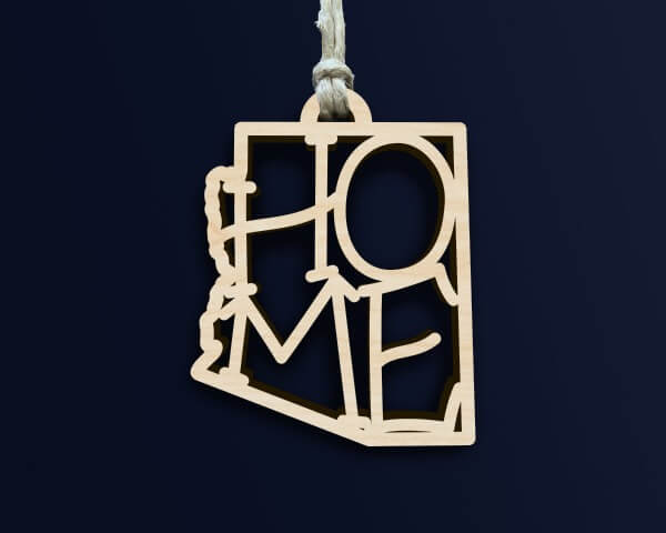 Home, AZ Ornament