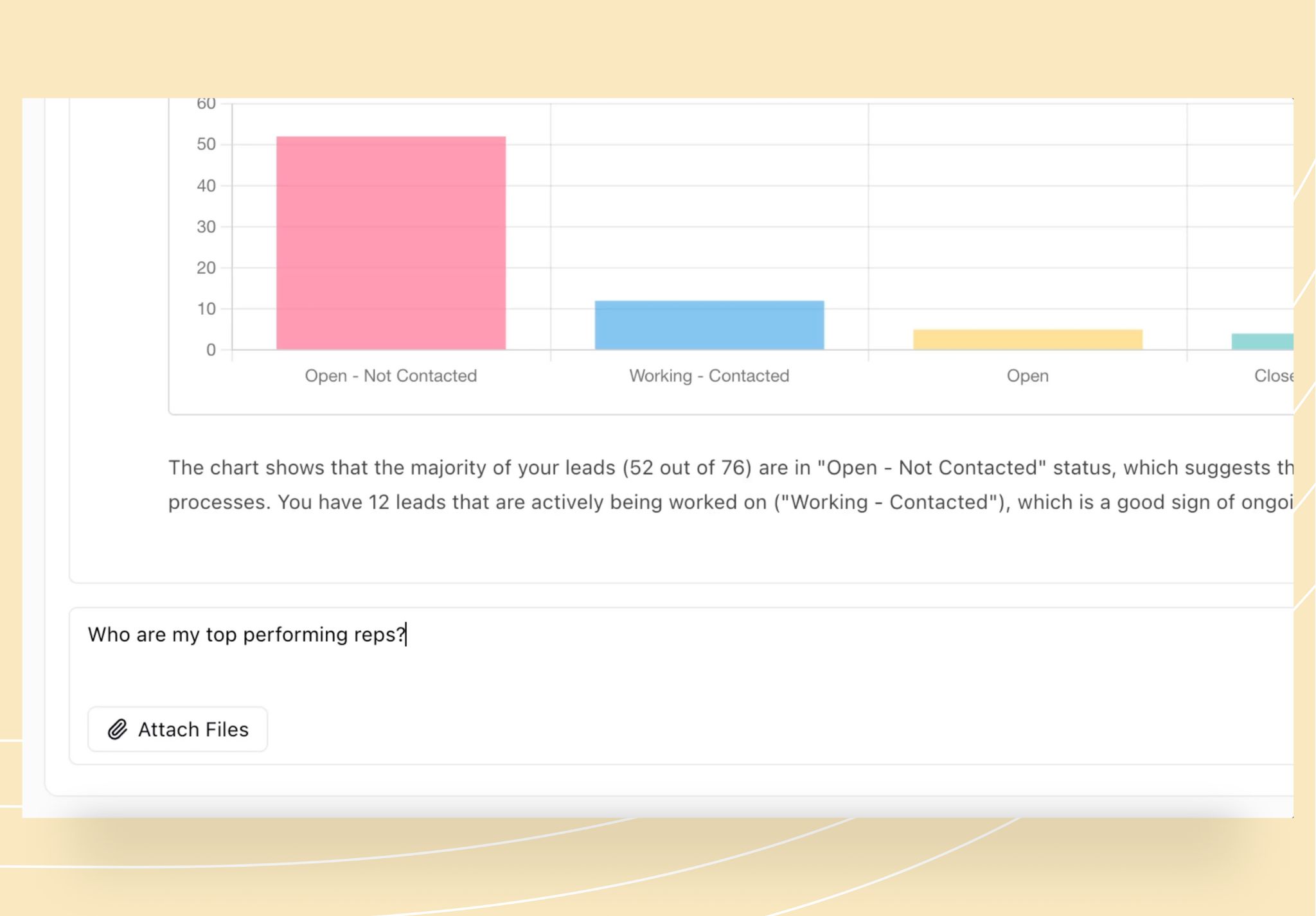 Intelligent user interfaces help to get the right results in just a few seconds, reports that work as fast as you do.