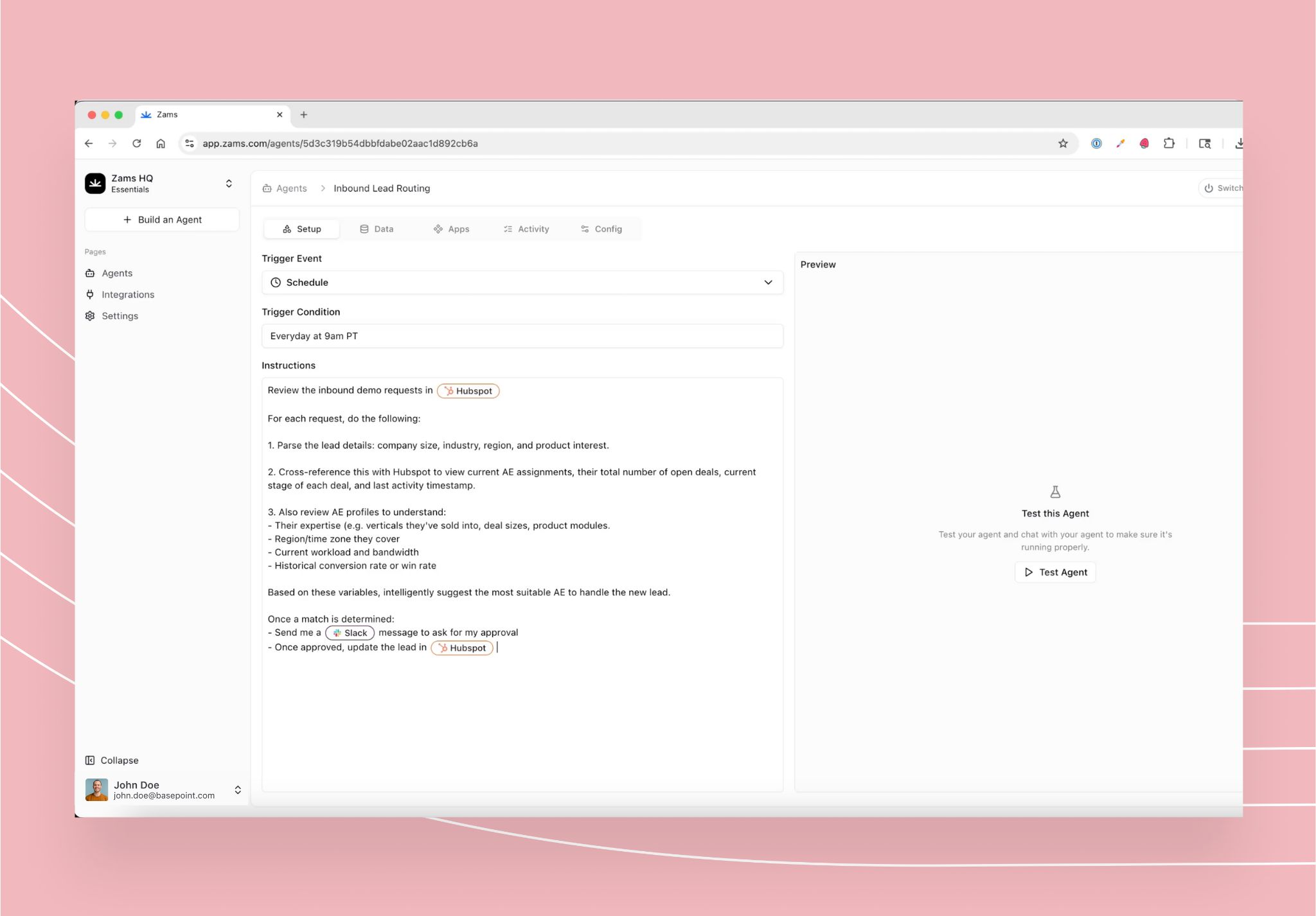 Using communication tool Slack for Teams to stay connected