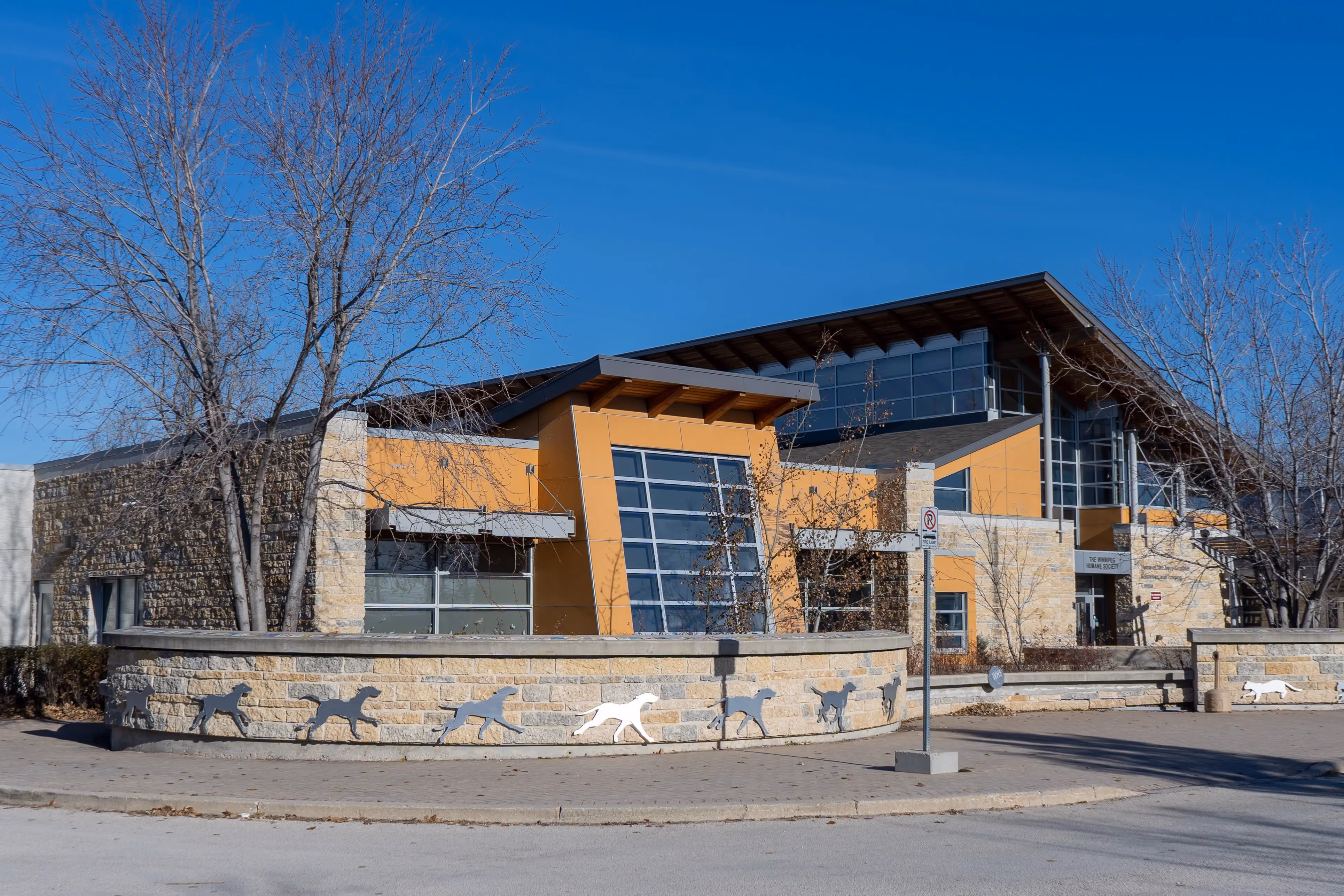 Winnipeg Humane Society building, a Dupont Interiors project with moisture-resistant drywall and acoustic control