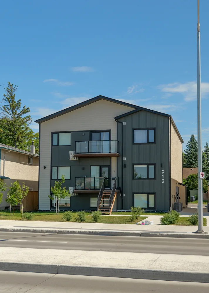 912 Jubilee Street in Winnipeg viewed from across the road