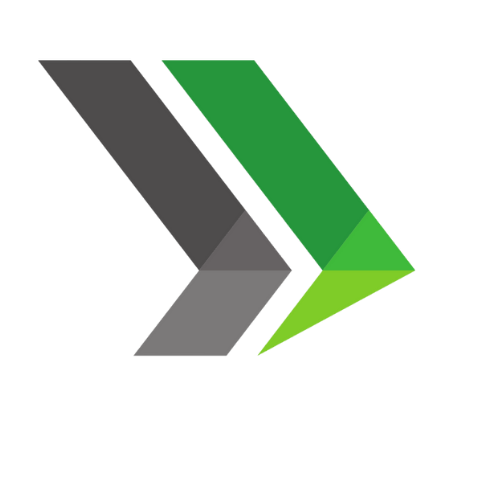 Grey and green logo for RMAC Logistics NW.